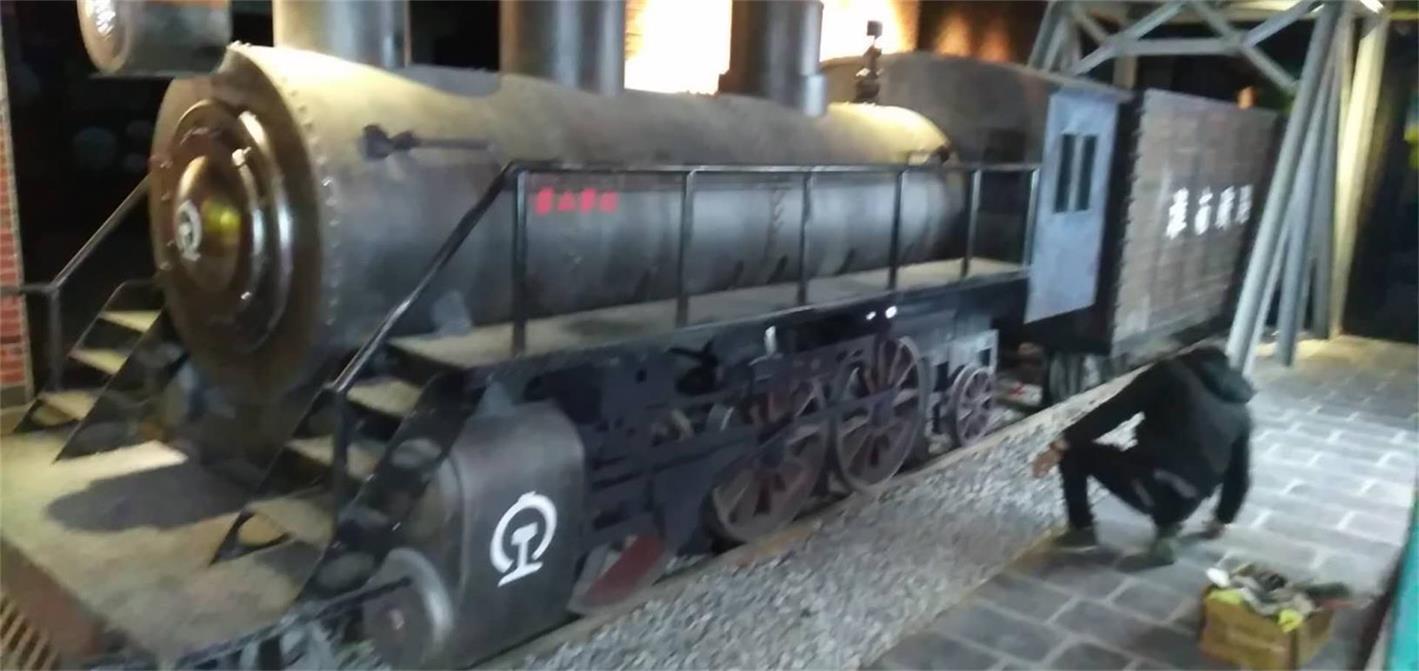 台江县蒸汽火车模型